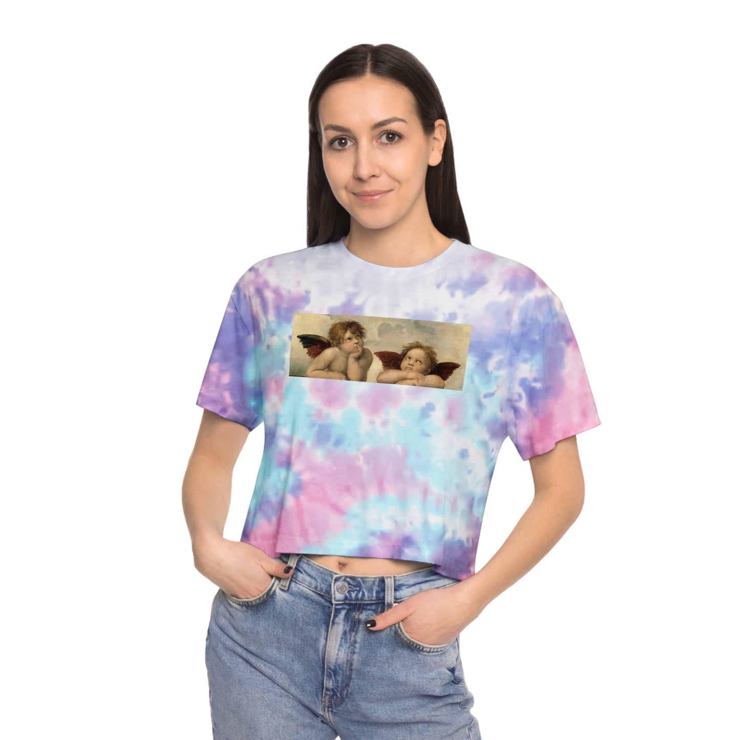 Women's Tie-Dye Crop Tee