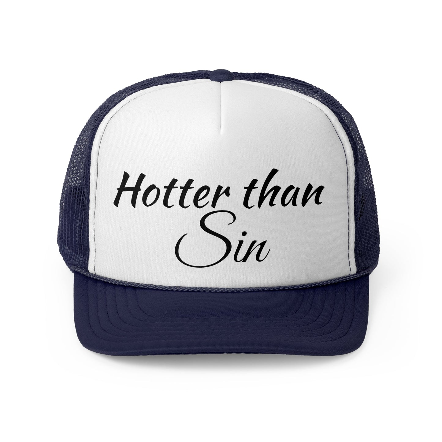 Funny Trucker Cap - Hotter than Sin