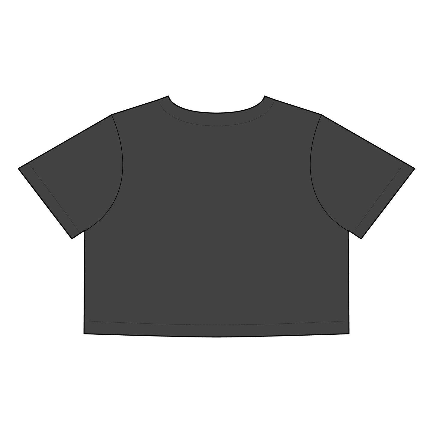 Women's Heavy Faded Crop Tee