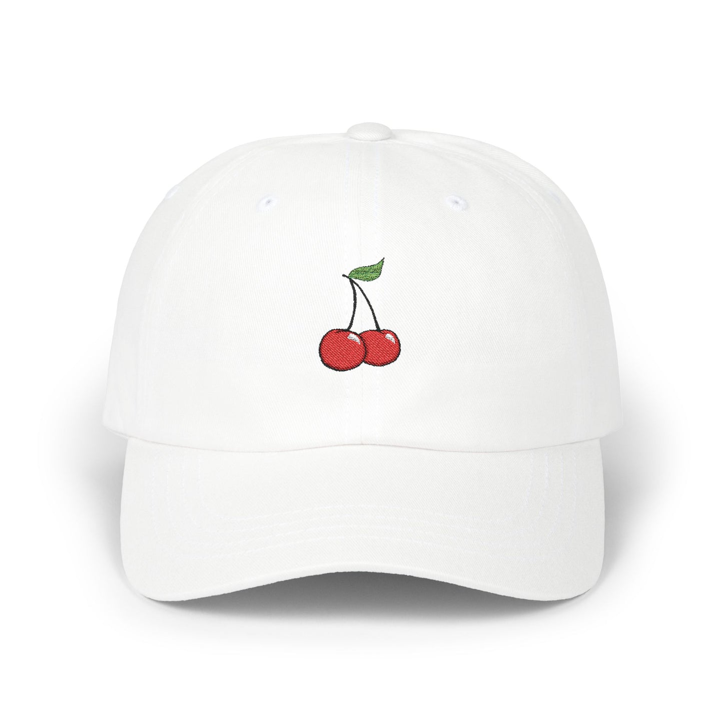 In my cherry era-classic dad cap with cherry twist