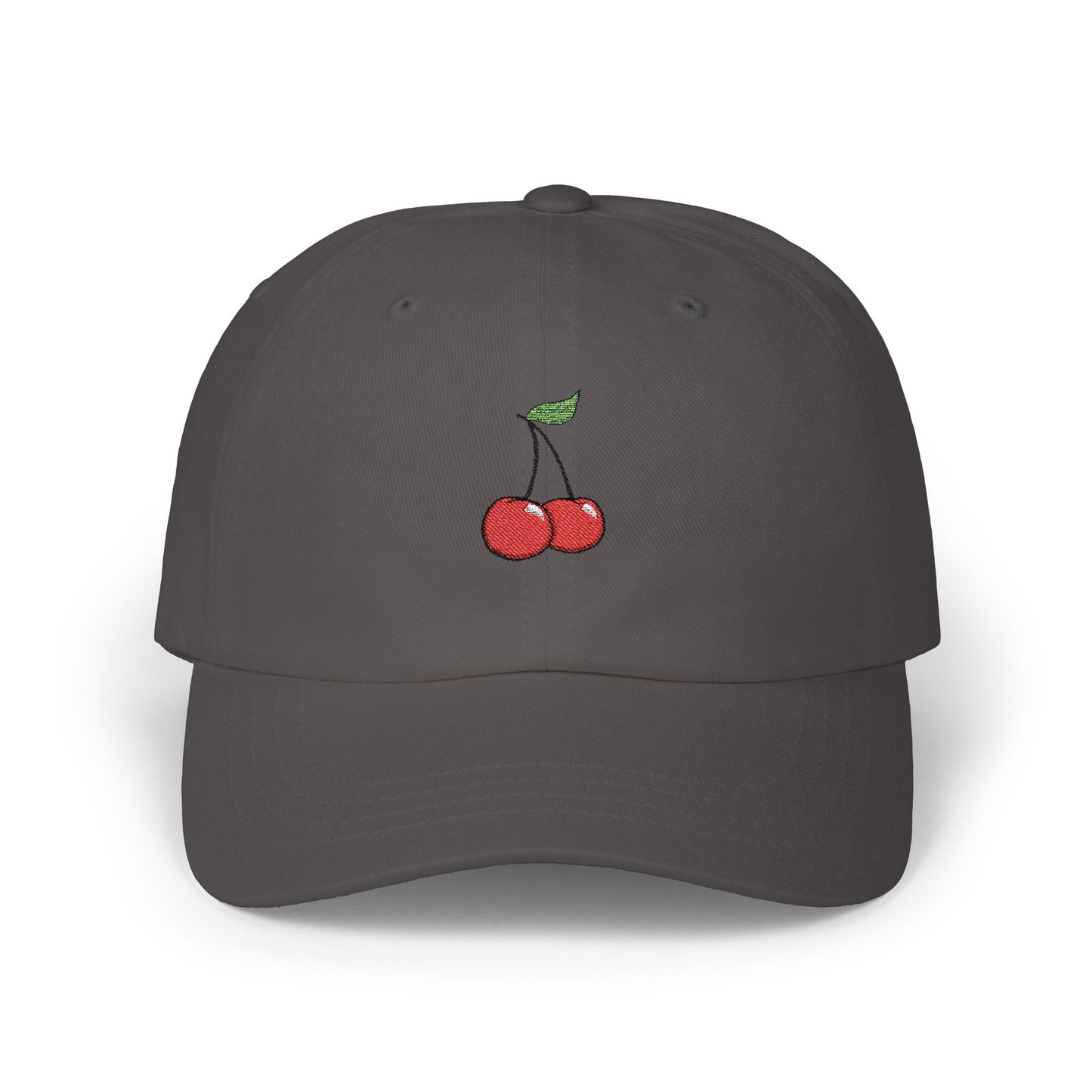 In my cherry era-classic dad cap with cherry twist