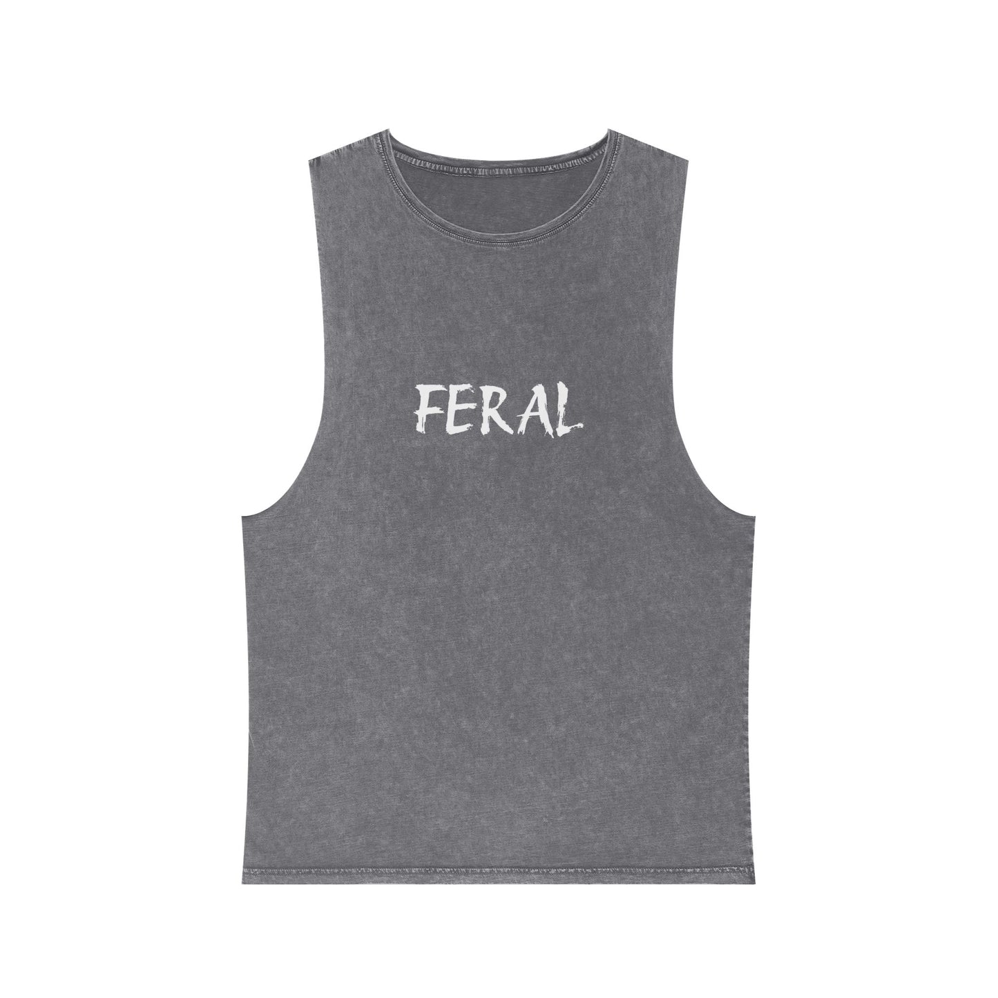 Stonewash Tank Top - FERAL ACID WASH TANK