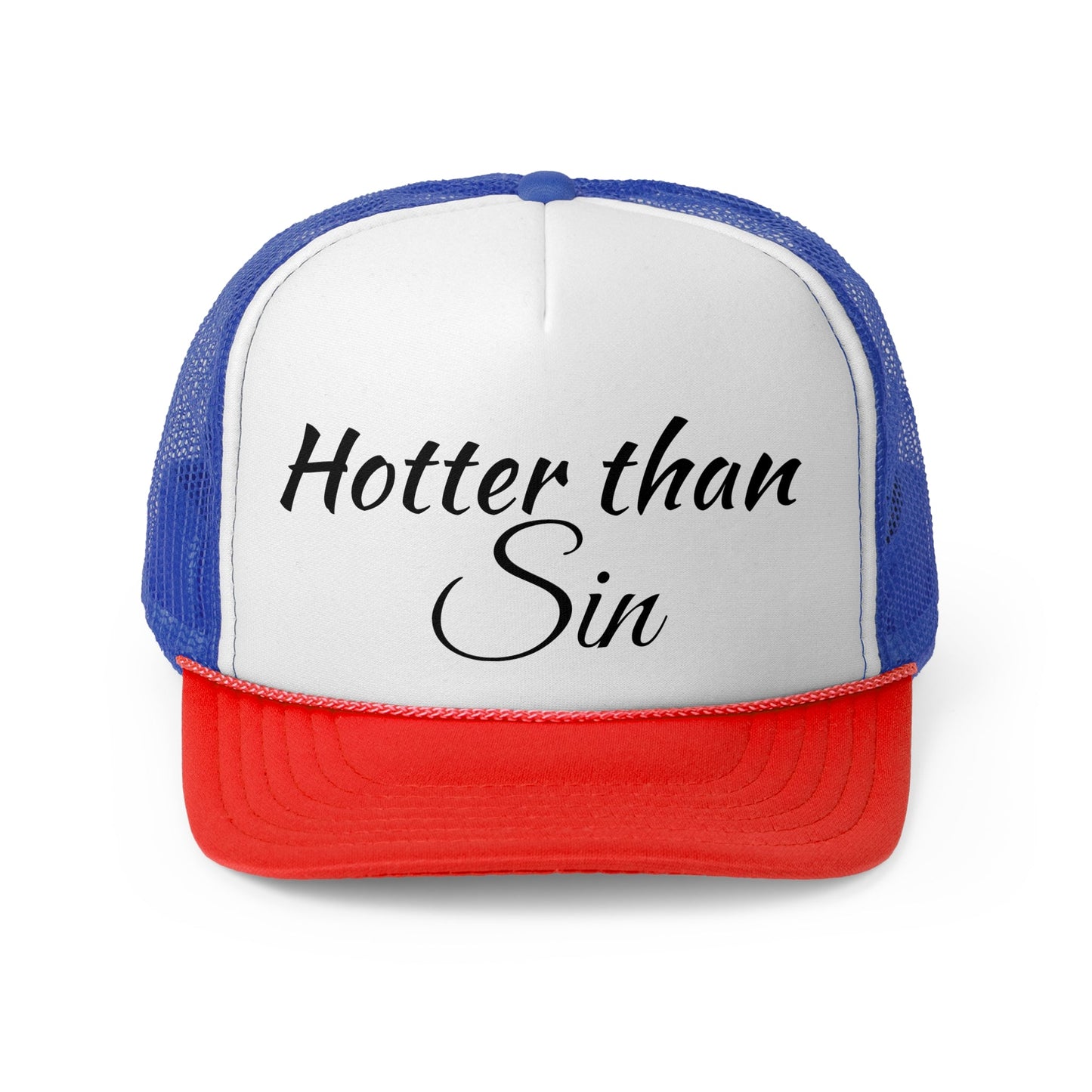 Funny Trucker Cap - Hotter than Sin