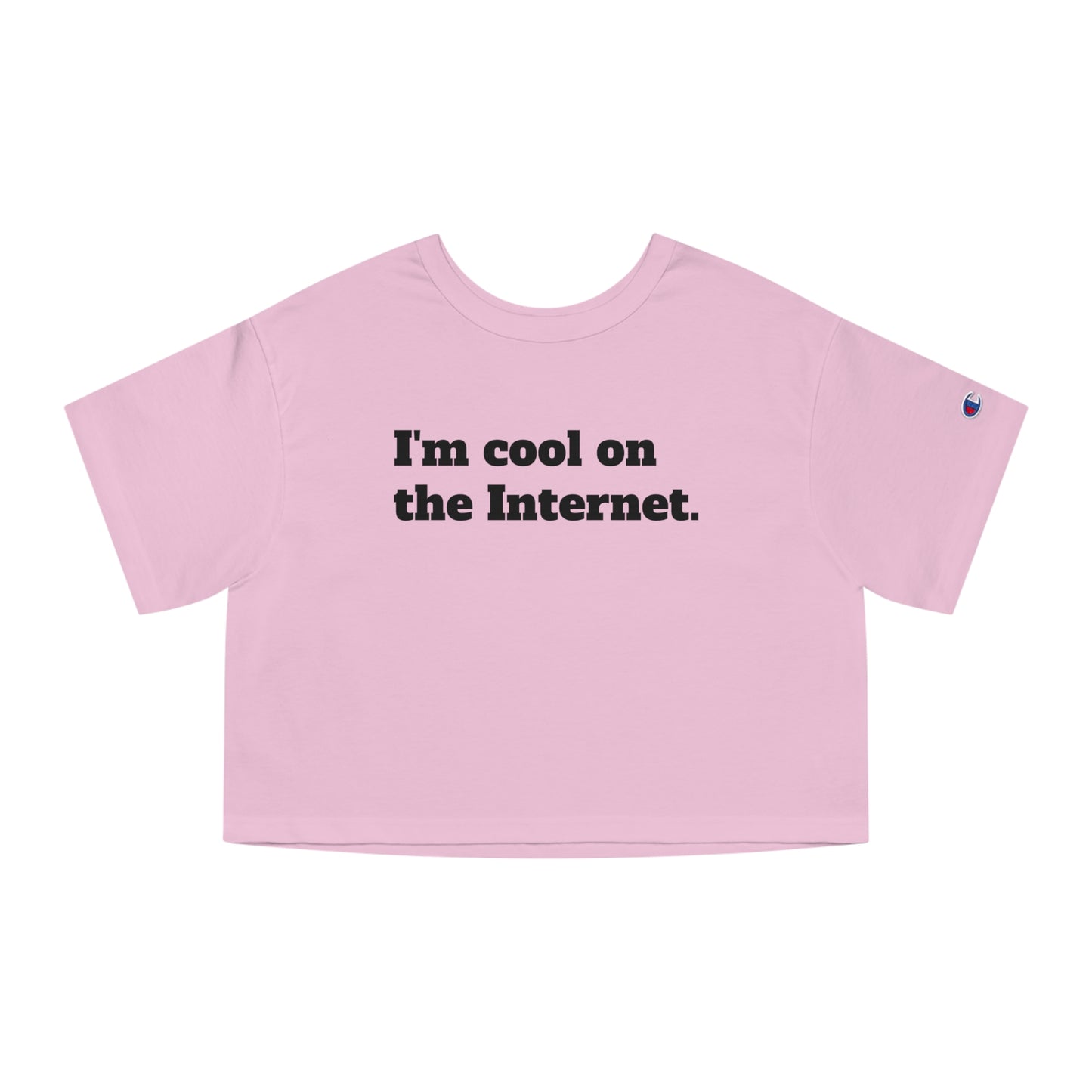 Champion Women's Heritage Cropped T-Shirt funny tee