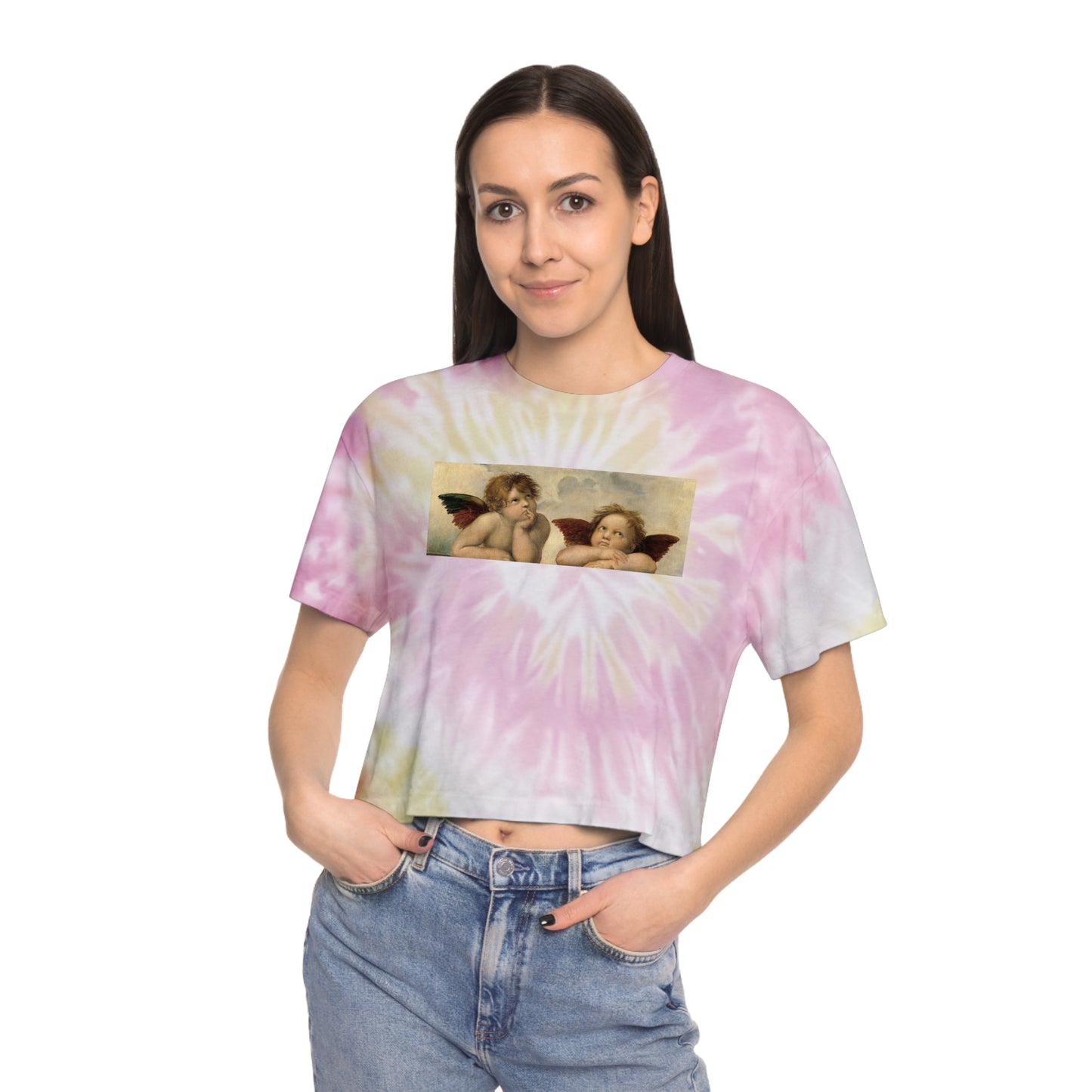 Women's Tie-Dye Crop Tee