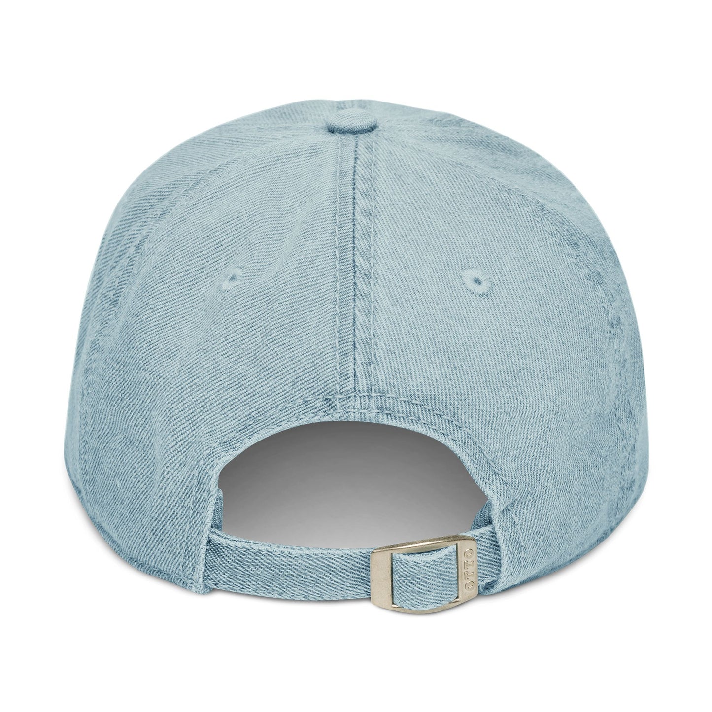 Cherry Embroidered Denim Hat - Casual Cap for Summer Styling