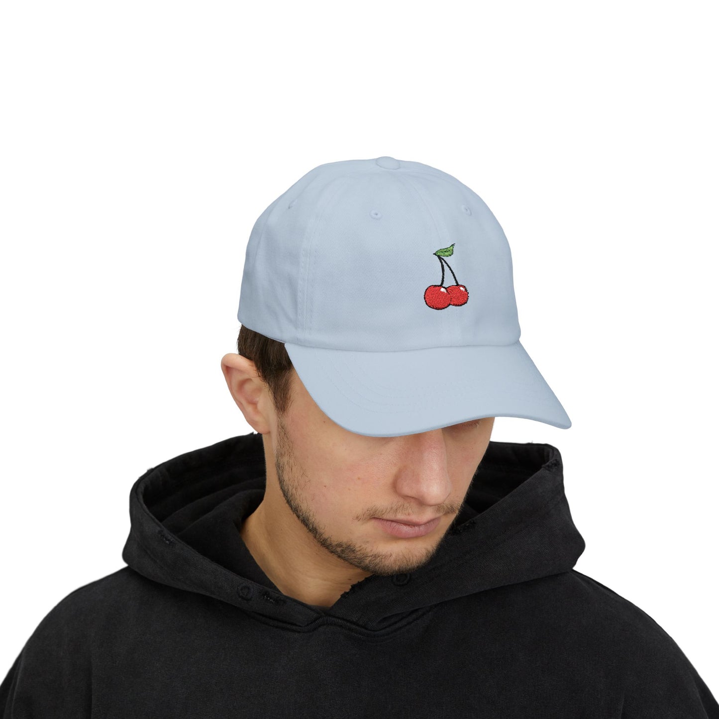 In my cherry era-classic dad cap with cherry twist