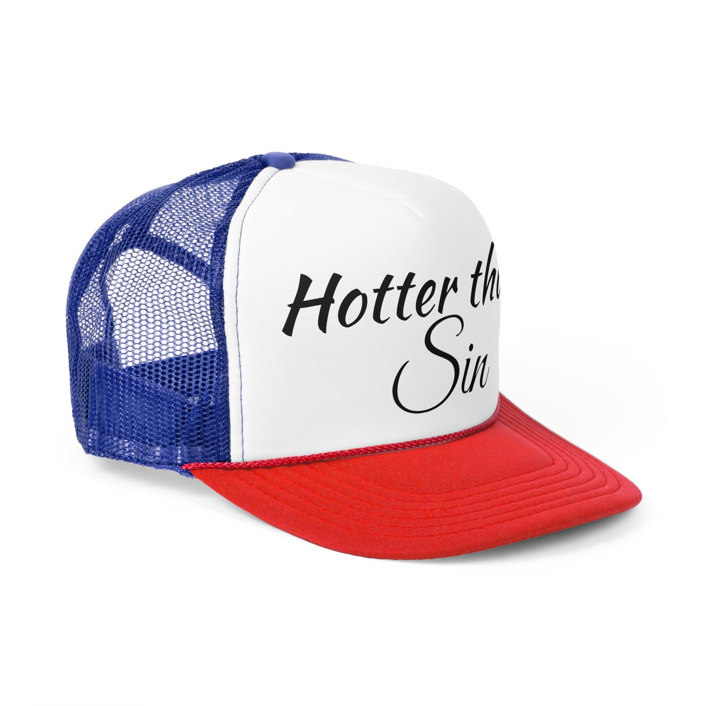 Funny Trucker Cap - Hotter than Sin