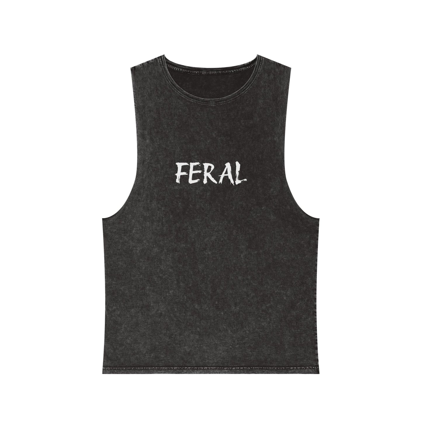 Stonewash Tank Top - FERAL ACID WASH TANK
