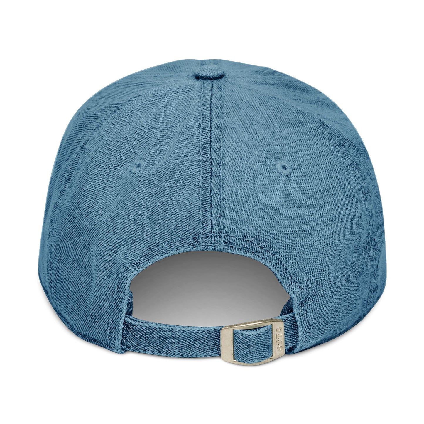 Cherry Embroidered Denim Hat - Casual Cap for Summer Styling