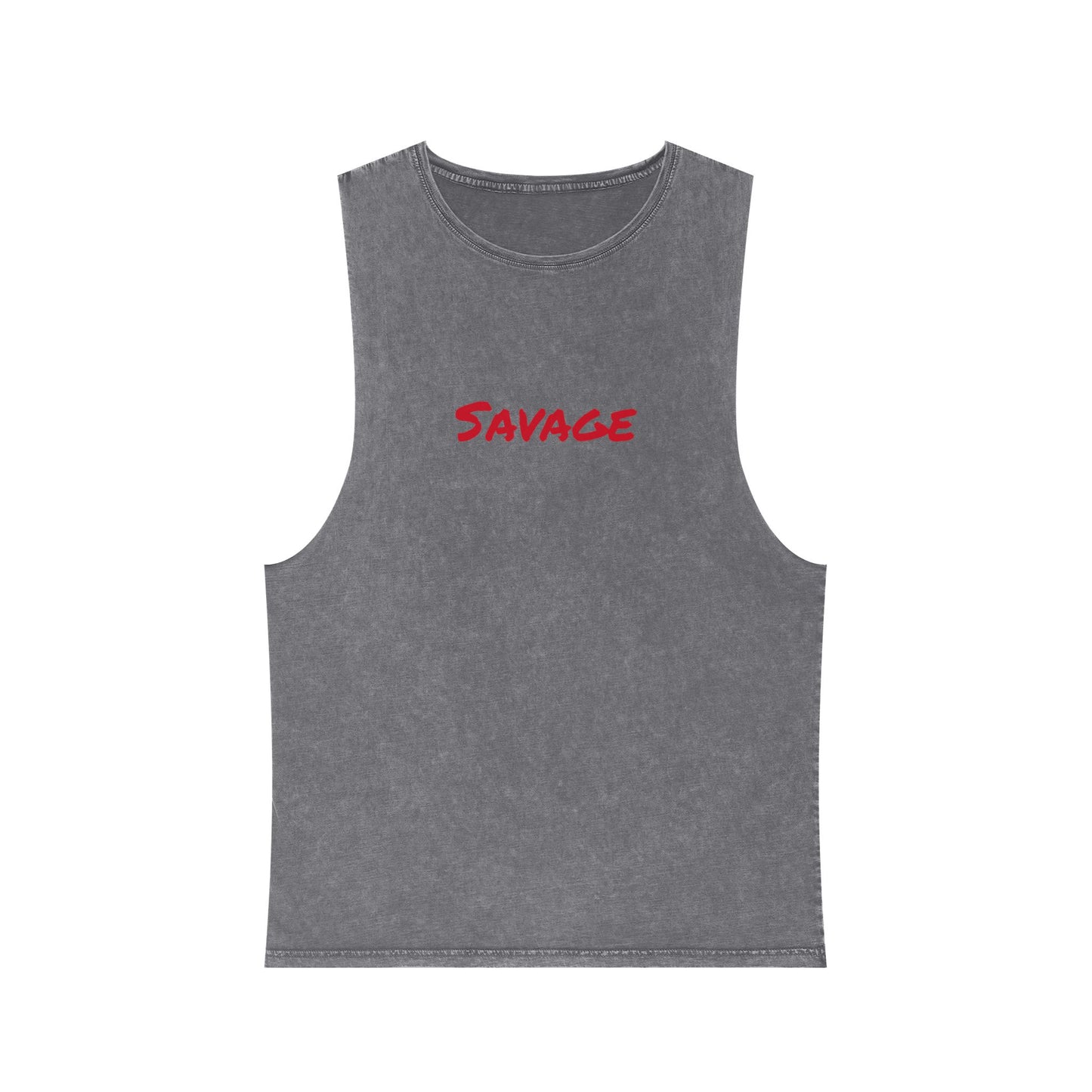 Savage Stonewash Tank Top