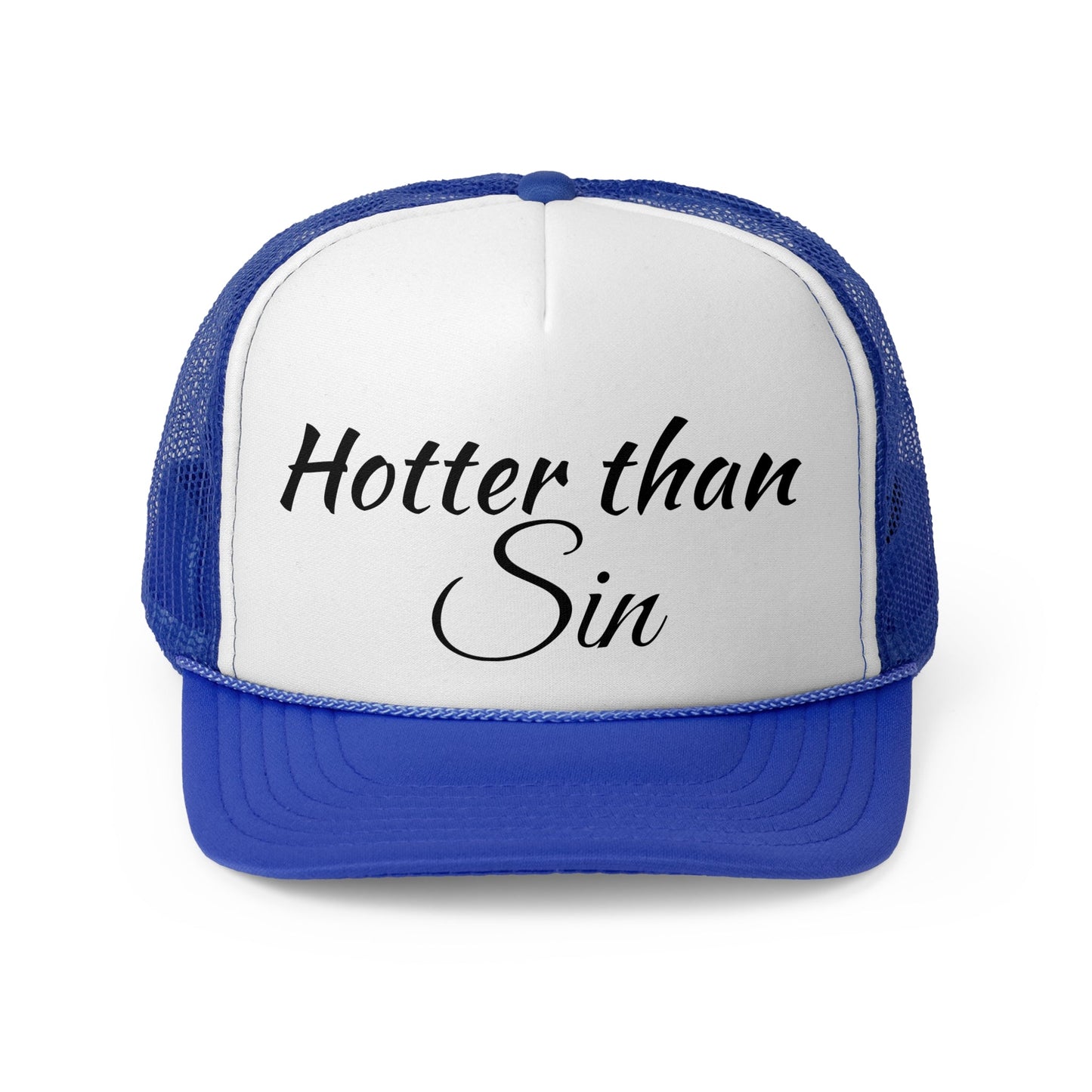 Funny Trucker Cap - Hotter than Sin