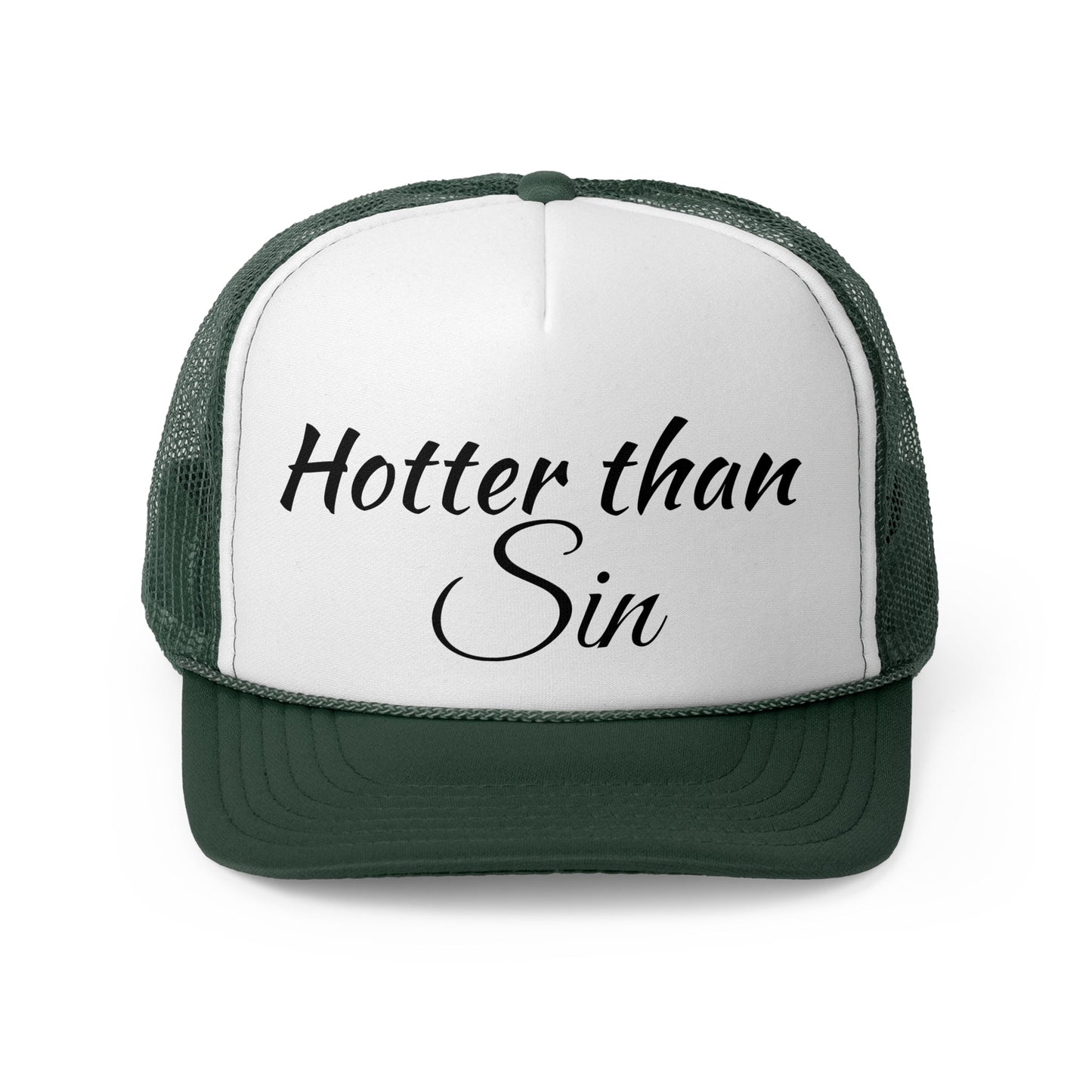 Funny Trucker Cap - Hotter than Sin