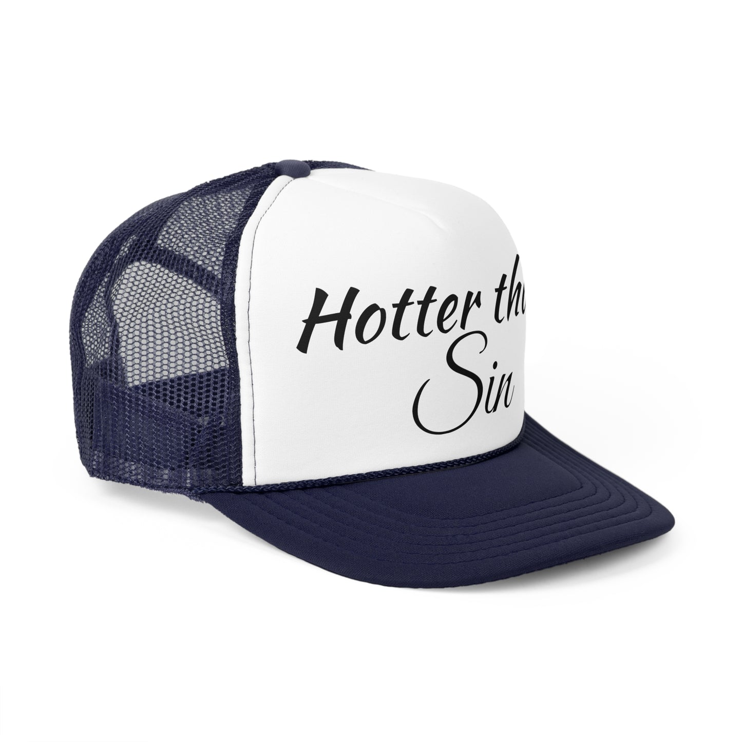 Funny Trucker Cap - Hotter than Sin
