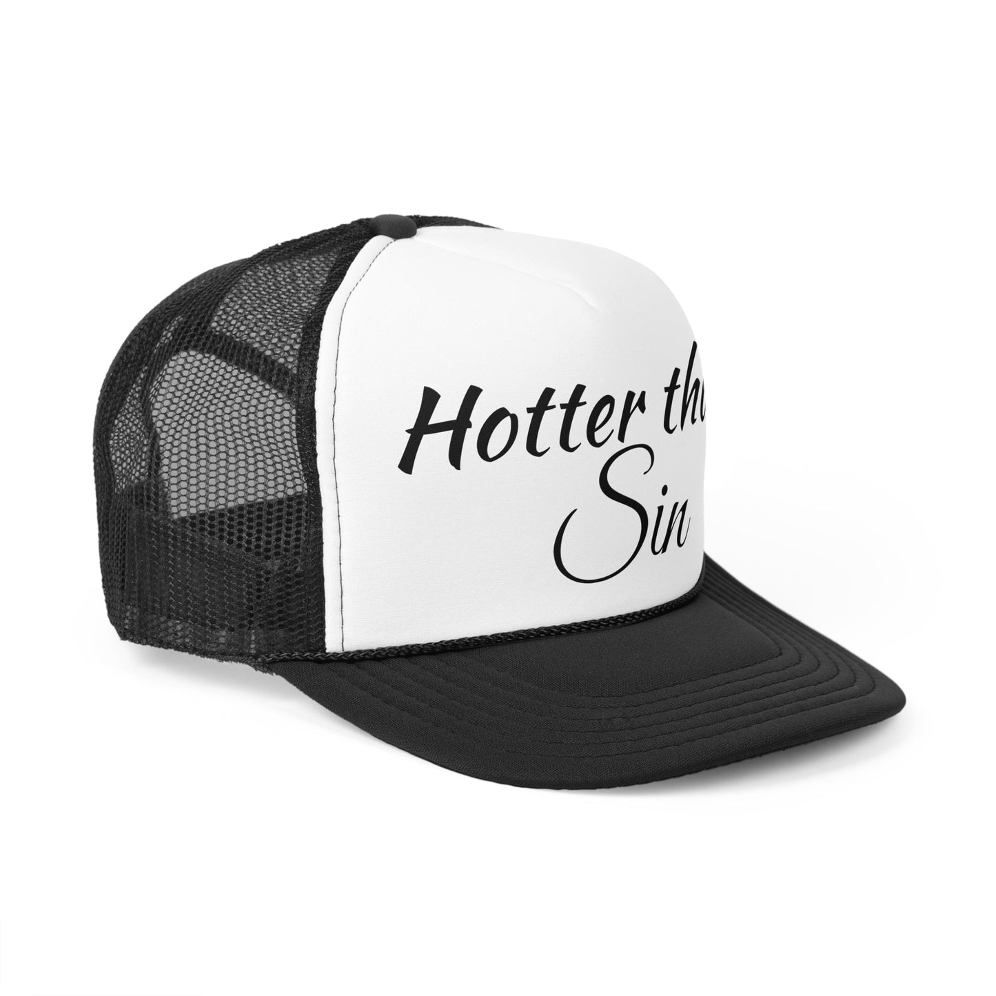 Funny Trucker Cap - Hotter than Sin