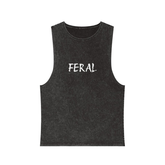 Stonewash Tank Top - FERAL ACID WASH TANK